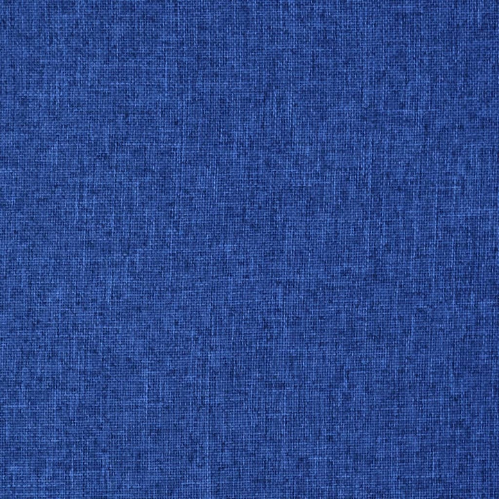 foldbar gulvstol stof blå