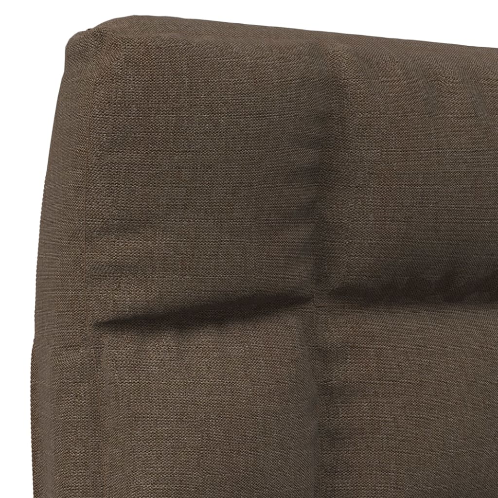 foldbar gulvstol stof brun