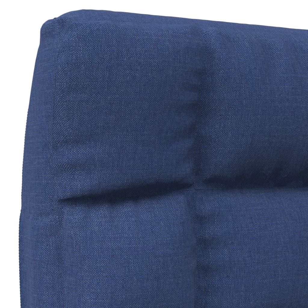 foldbar gulvstol stof blå