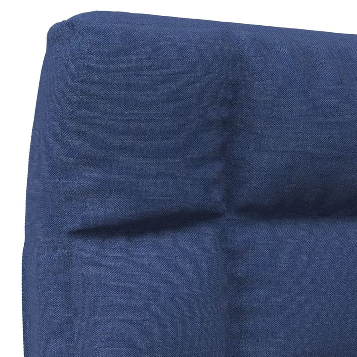 foldbar gulvstol stof blå