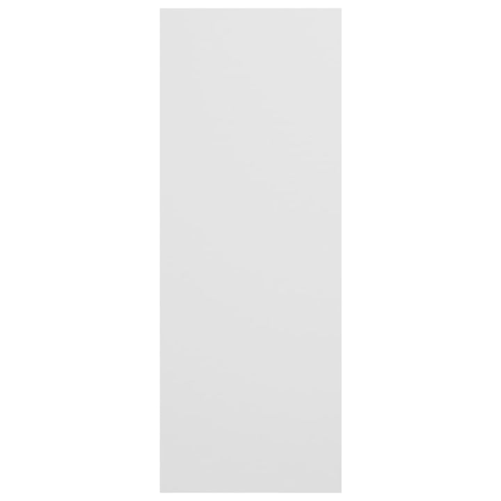 konsolbord 78x30x80 cm konstrueret træ hvid