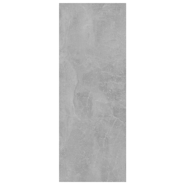 konsolbord 105x30x80 cm konstrueret træ betongrå