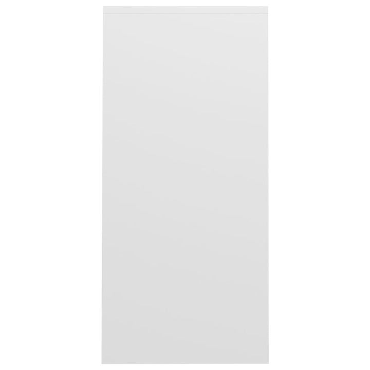 skrivebord 102,5x35x75 cm konstrueret træ hvid