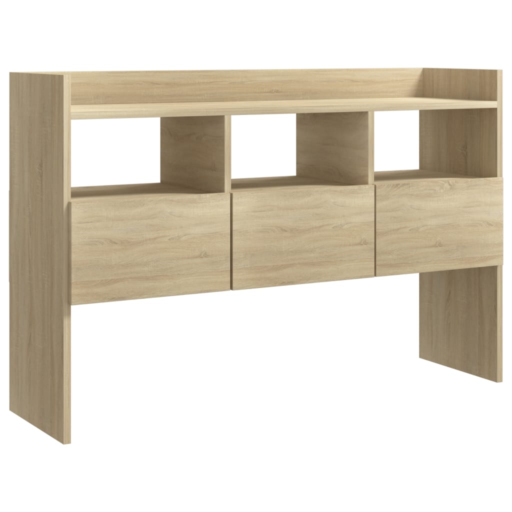 skænk 105x30x70 cm konstrueret træ sonoma-eg