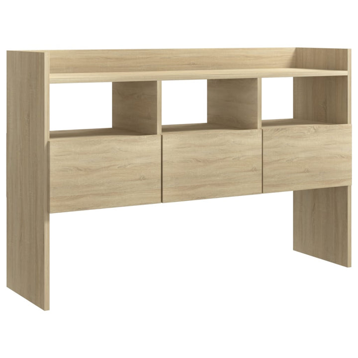 skænk 105x30x70 cm konstrueret træ sonoma-eg