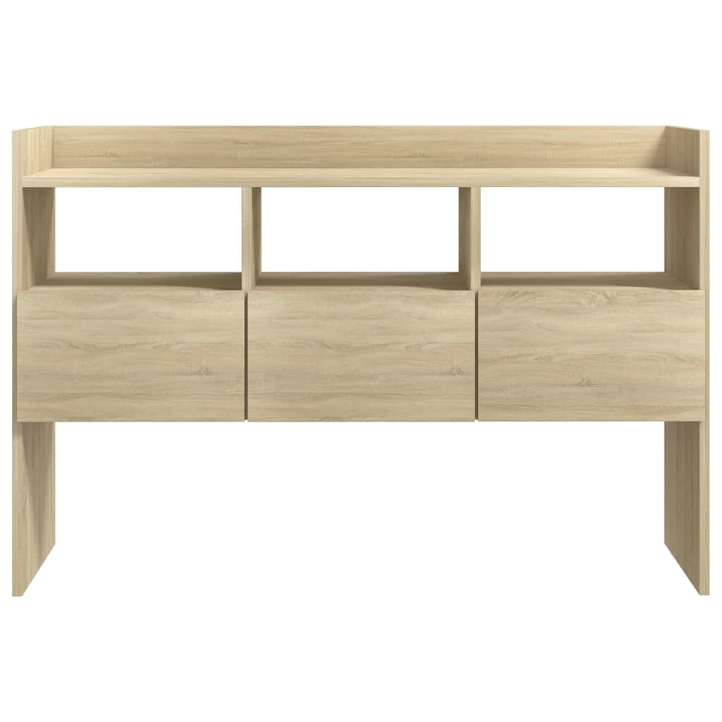 skænk 105x30x70 cm konstrueret træ sonoma-eg
