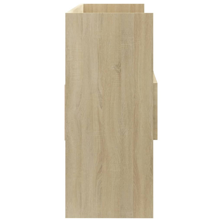 skænk 105x30x70 cm konstrueret træ sonoma-eg