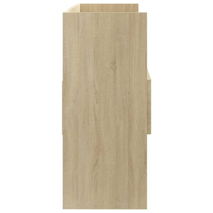 skænk 105x30x70 cm konstrueret træ sonoma-eg