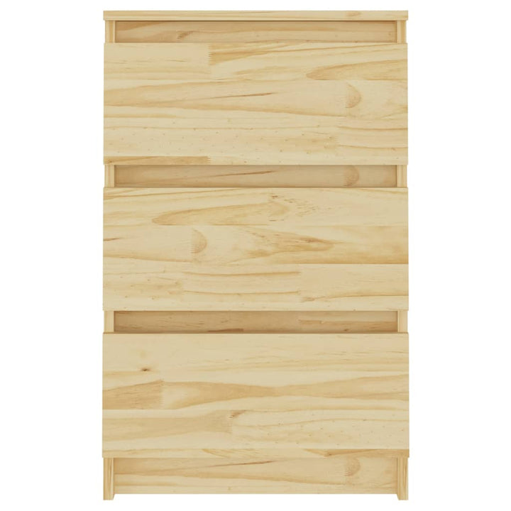 sengeborde 2 stk. 40x29,5x64 cm massivt fyrretræ