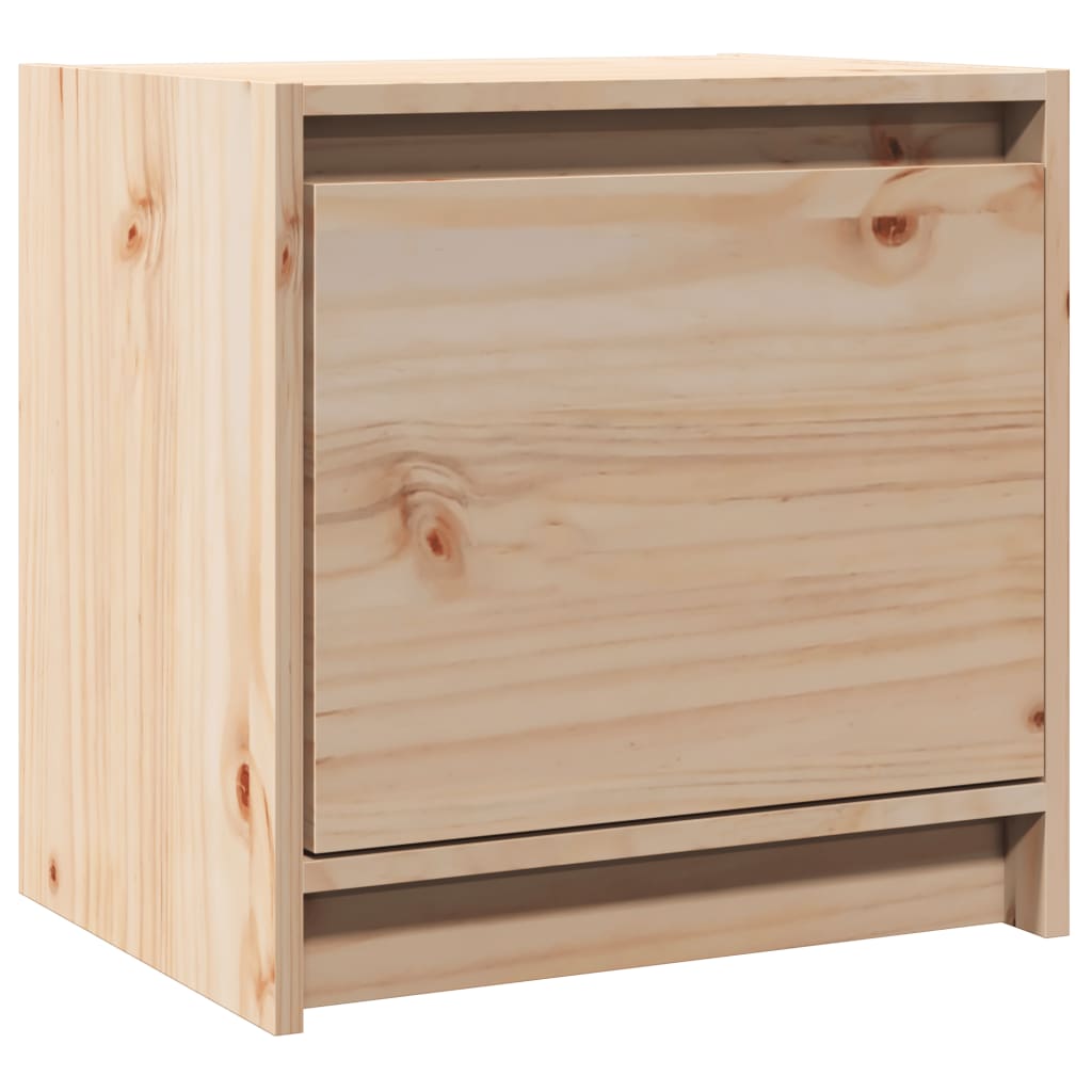 sengebord 40x30,5x40 cm massivt fyrretræ