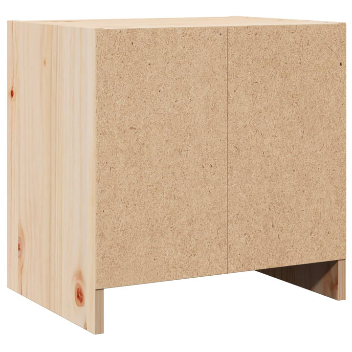 sengebord 40x30,5x40 cm massivt fyrretræ