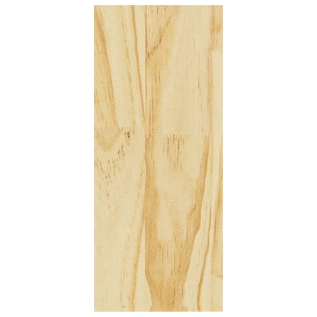 bogreol 40x30x71,5 cm massivt fyrretræ