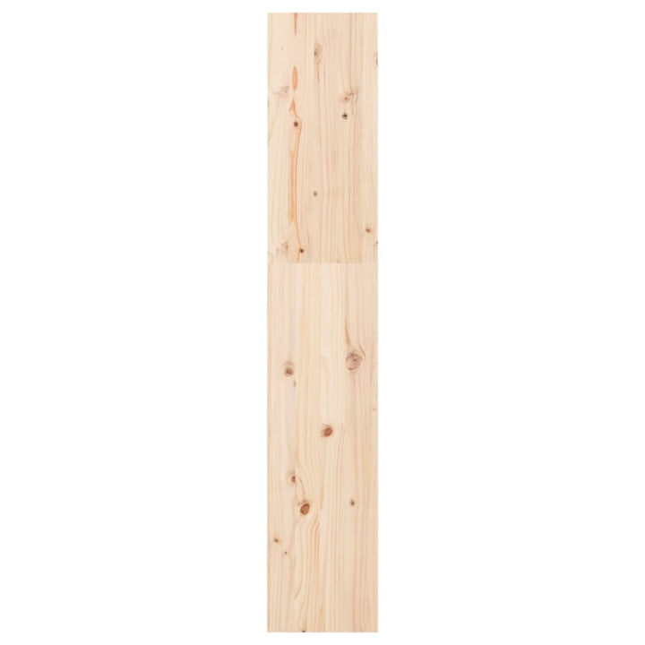 bogreol/rumdeler 60x30x167,5 cm massivt fyrretræ