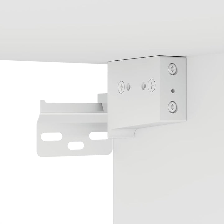 garderobe 70x32,5x35 cm konstrueret træ hvid