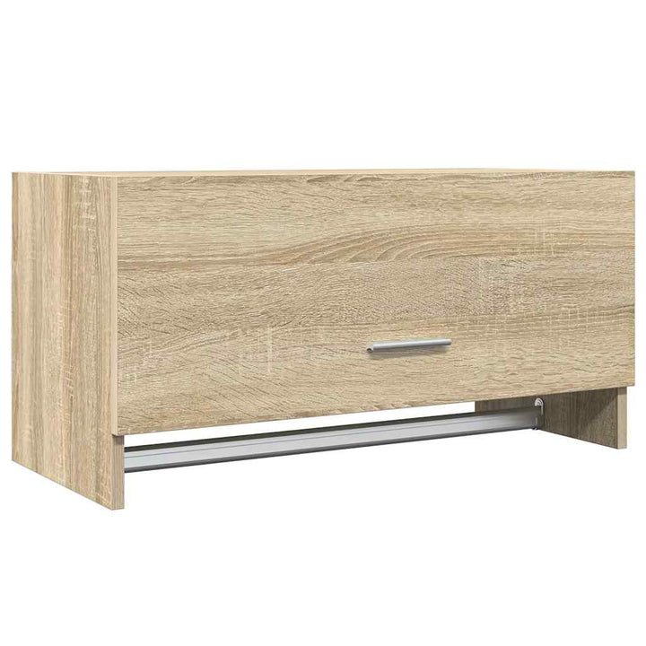 garderobe 70x32,5x35 cm konstrueret træ sonoma-eg