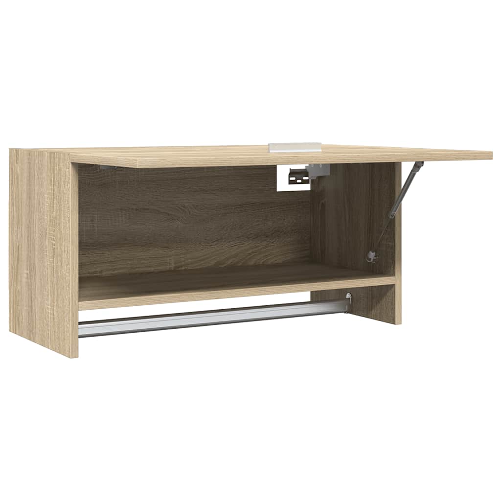 garderobe 70x32,5x35 cm konstrueret træ sonoma-eg