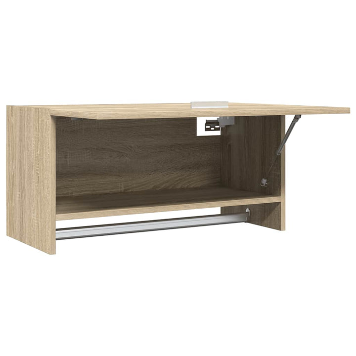 garderobe 70x32,5x35 cm konstrueret træ sonoma-eg