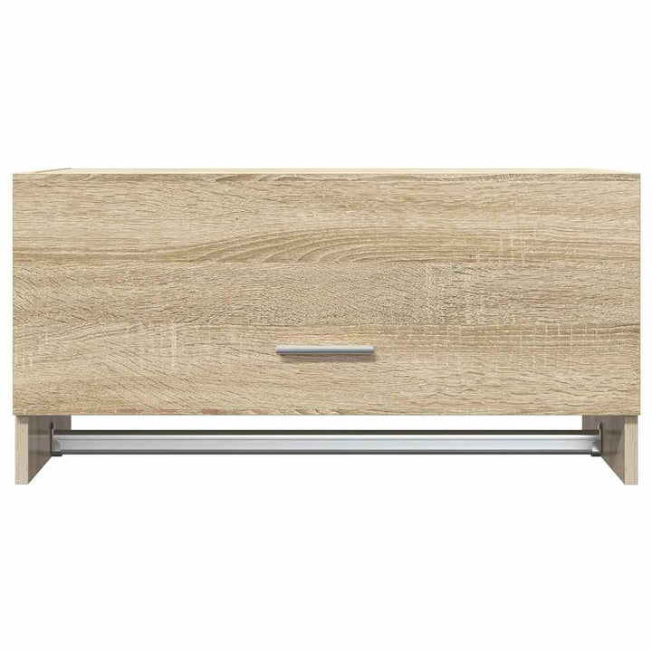 garderobe 70x32,5x35 cm konstrueret træ sonoma-eg