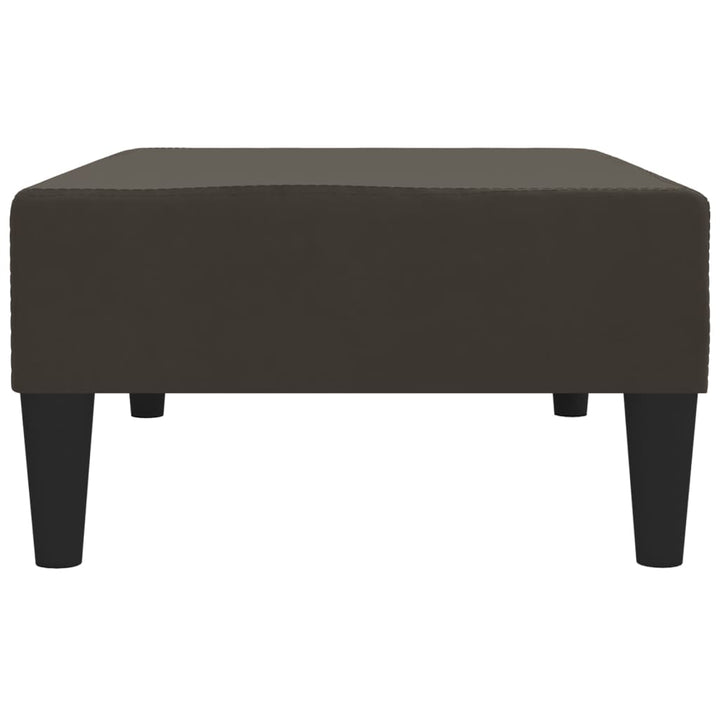 fodskammel 78x56x32 cm fløjl mørkegrå