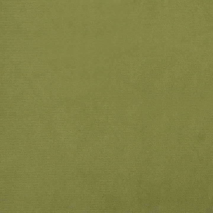 fodskammel 78x56x32 cm fløjl lysegrøn