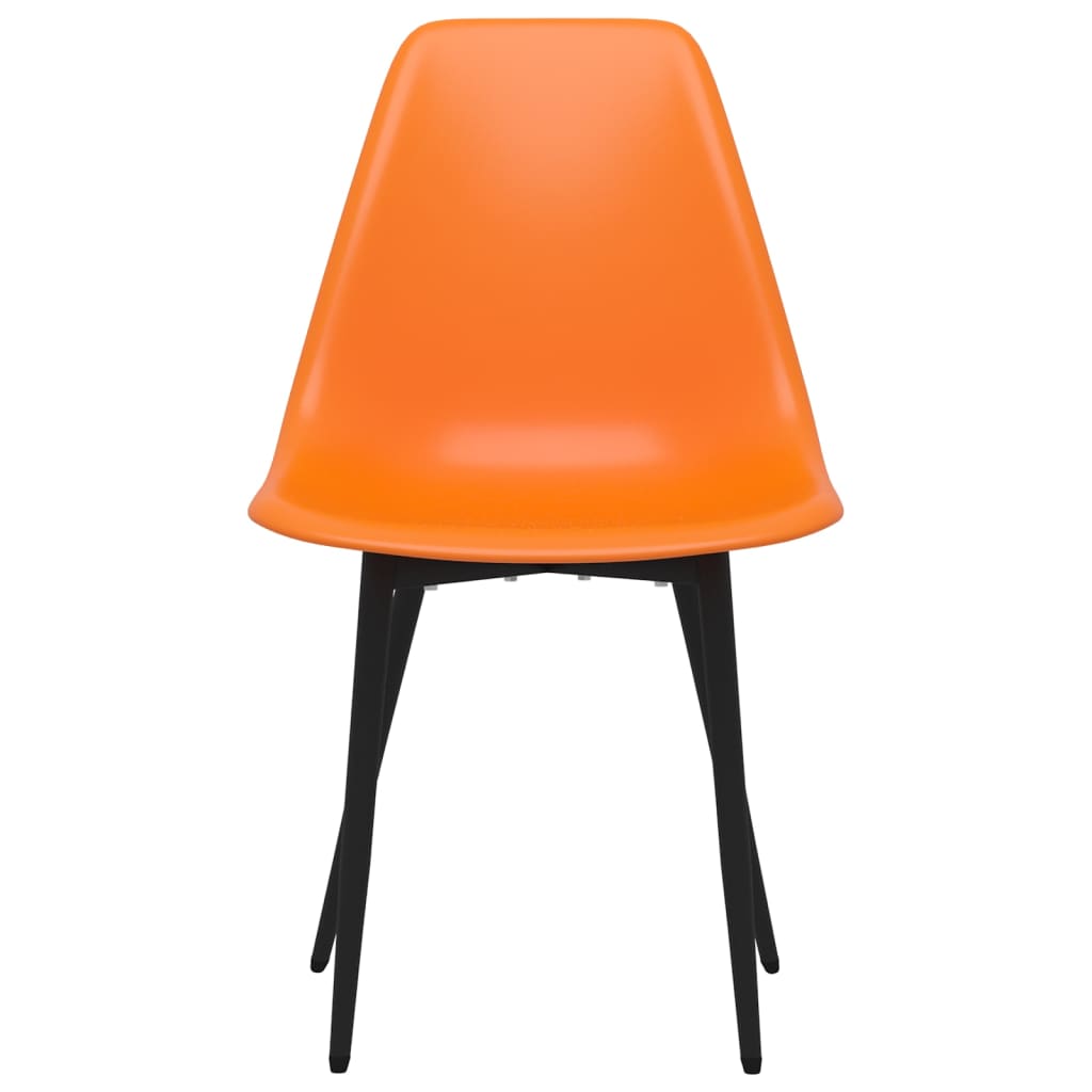 spisebordsstole 4 stk. PP orange