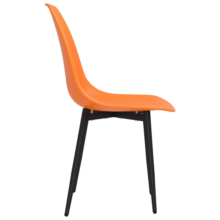 spisebordsstole 4 stk. PP orange