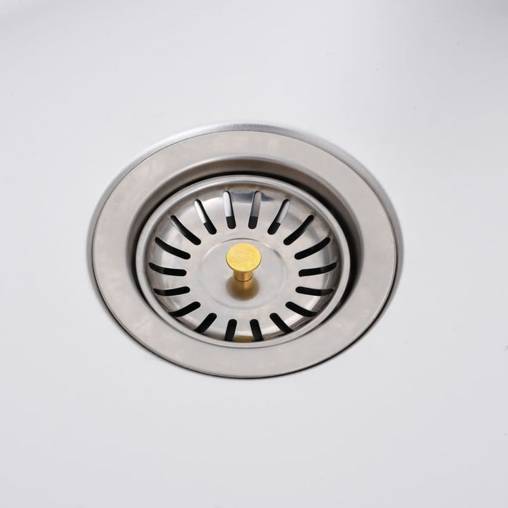 campingvask med hane enkelt vask rustfrit stål