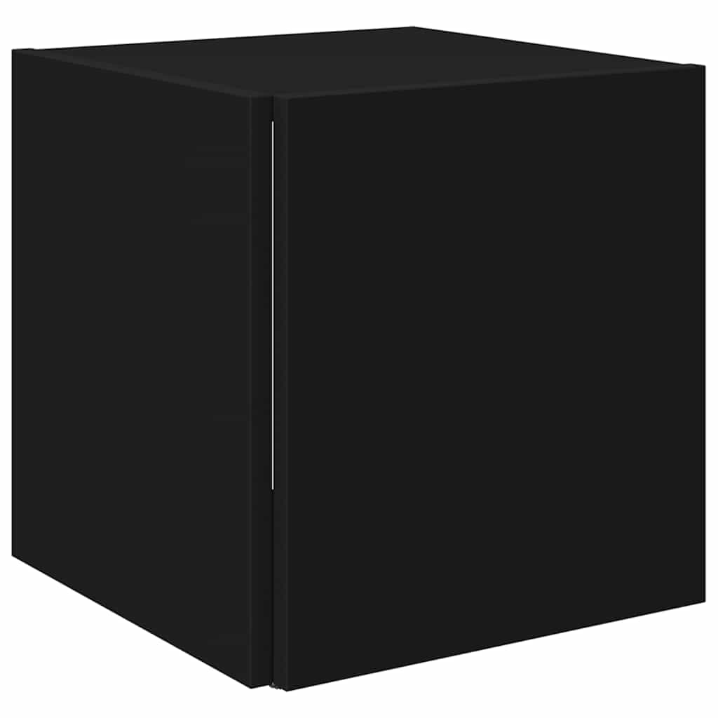 sidebord 33x33x34,5 cm konstrueret træ hvid