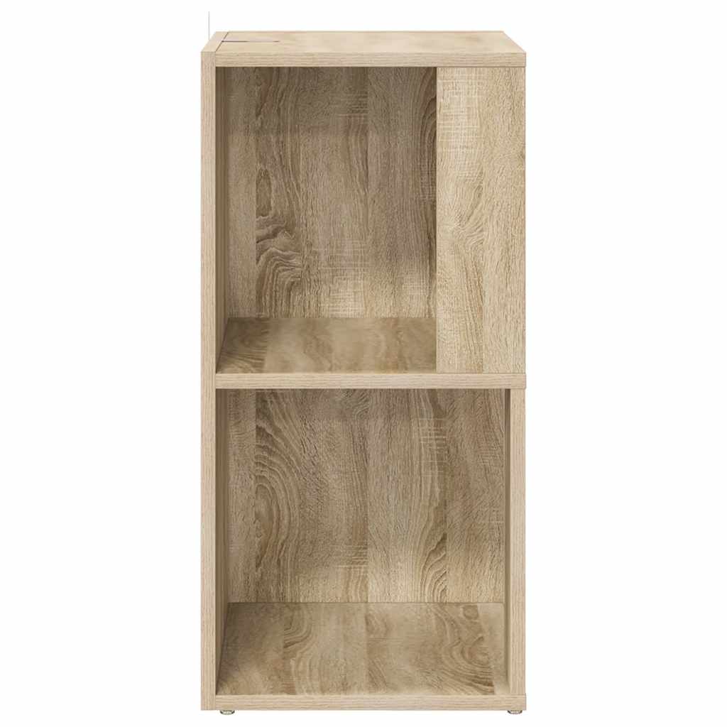 hjørneskab 33x33x67 cm konstrueret træ sonoma-eg