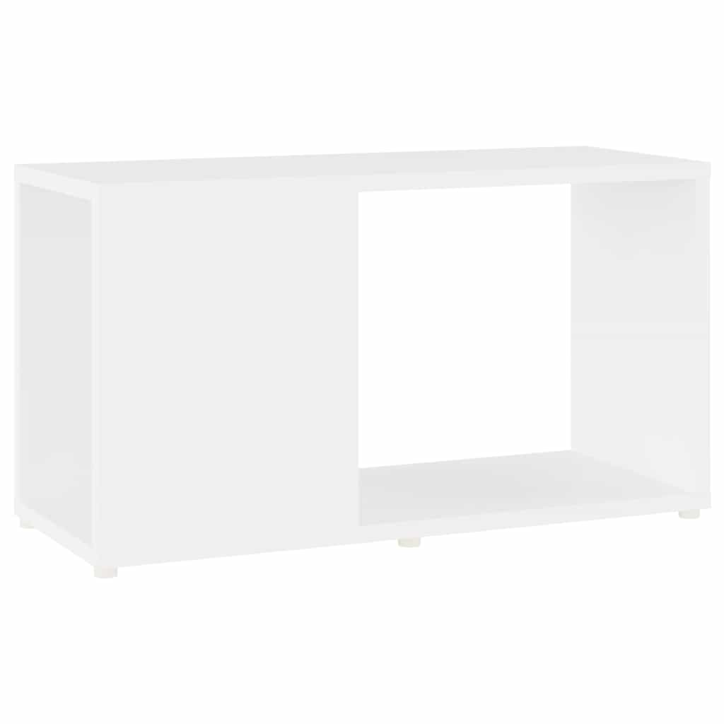 tv-bord 60x24x32 cm konstrueret træ hvid