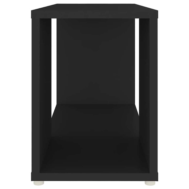 tv-bord 60x24x32 cm konstrueret træ sort