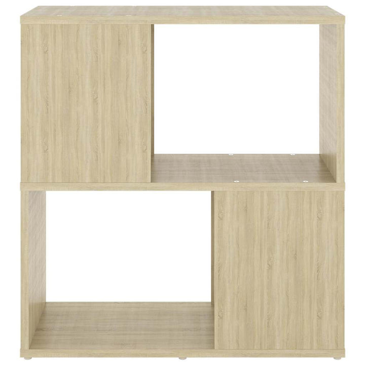bogreol 60x24x63 cm konstrueret træ sonoma-eg