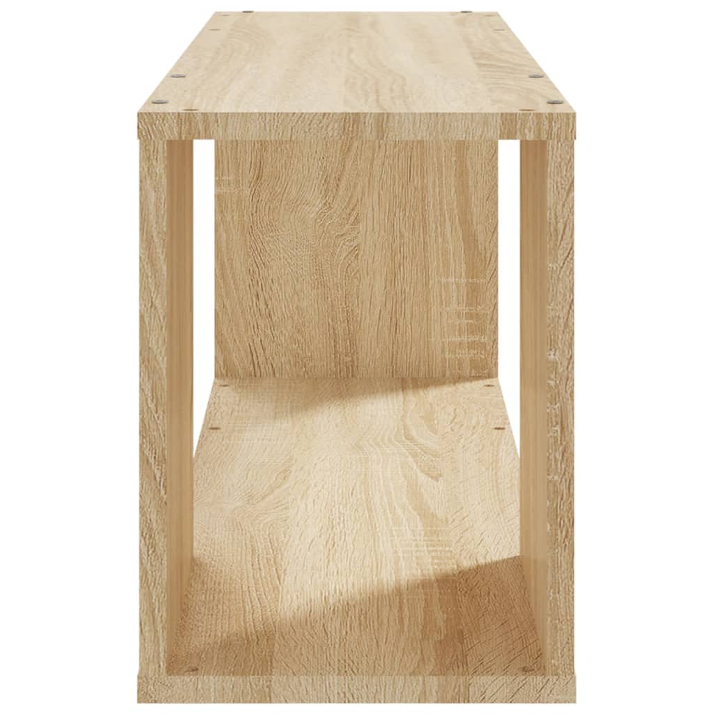 tv-bord 80x24x32 cm konstrueret træ sonoma-eg