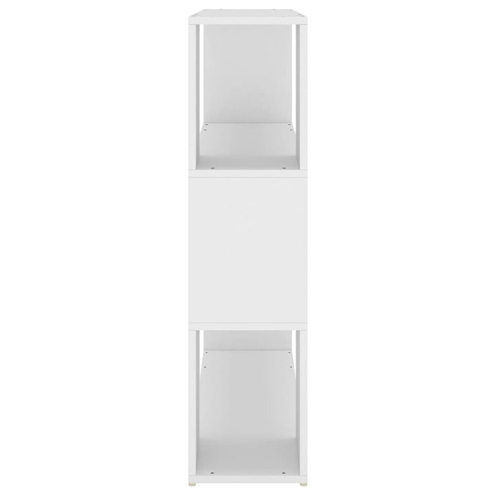 bogreol/rumdeler 100x24x94 cm hvid