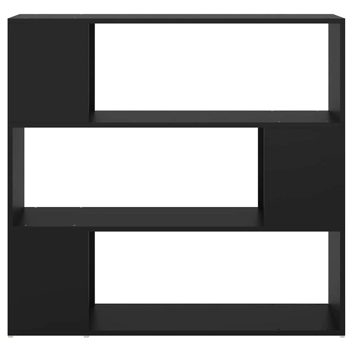 bogreol/rumdeler 100x24x94 cm sort