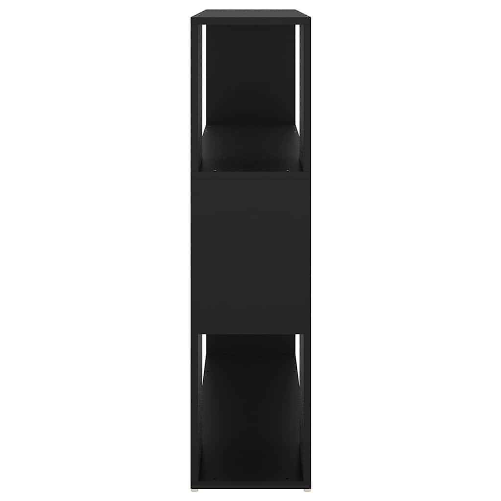 bogreol/rumdeler 100x24x94 cm sort