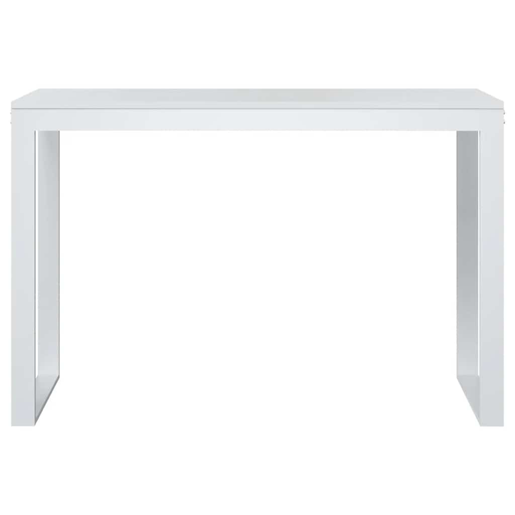 computerbord 110x60x73 cm spånplade hvid