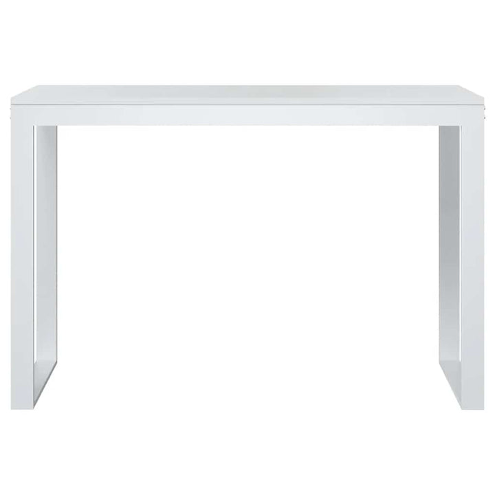 computerbord 110x60x73 cm spånplade hvid