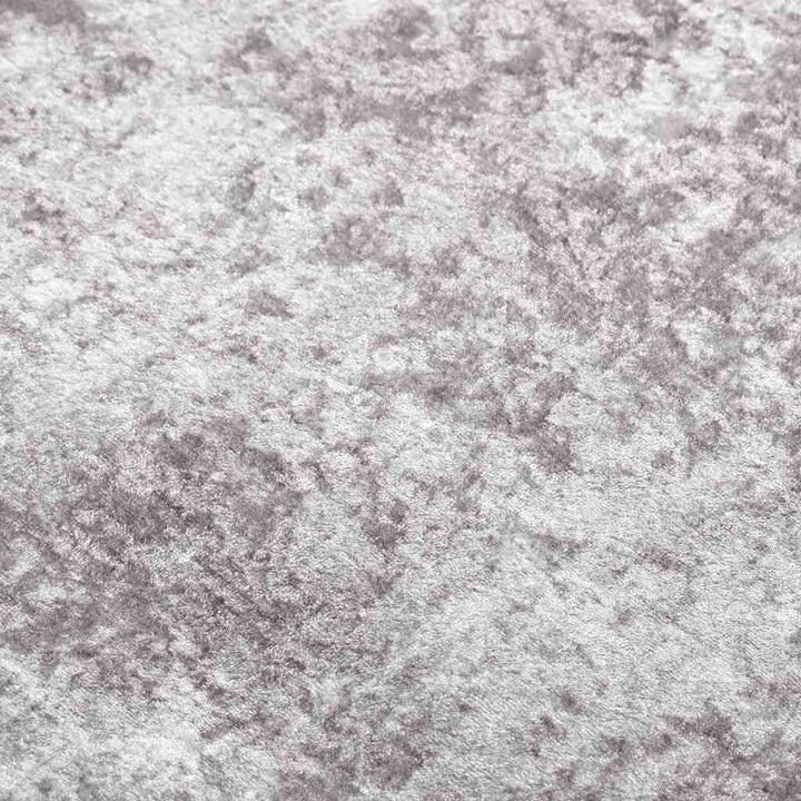 gulvtæppe 190x300 cm vaskbart grå