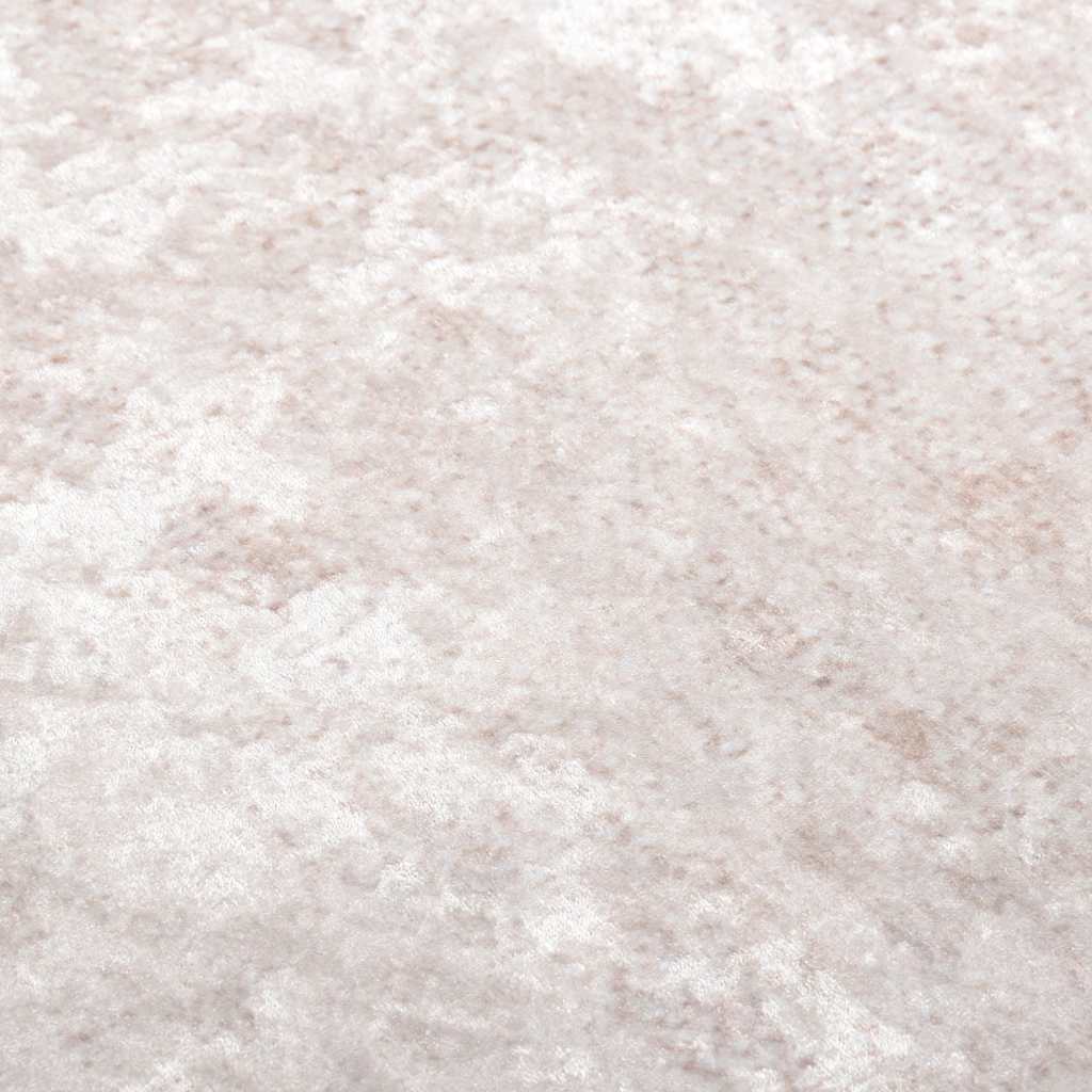 gulvtæppe 120x180 cm vaskbart lys beige