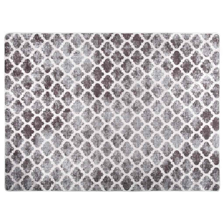 gulvtæppe 120x180 cm vaskbart flerfarvet