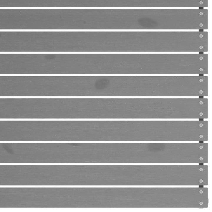 hjørnedele til havesofa 2 stk. massivt fyrretræ grå