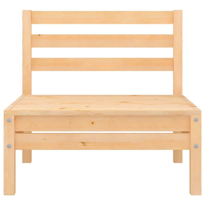 midterdele til havesofa 2 stk. massivt fyrretræ