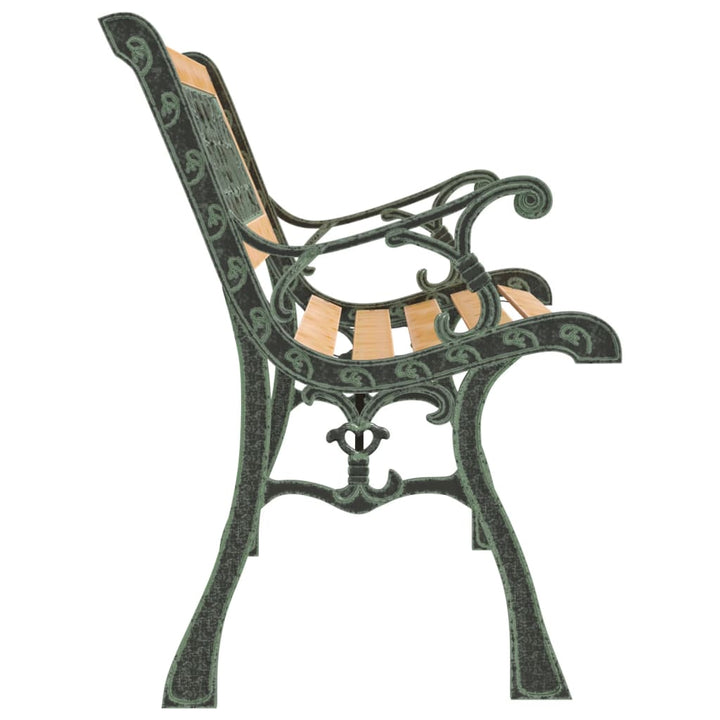 havebænk 122 cm massivt fyrretræ