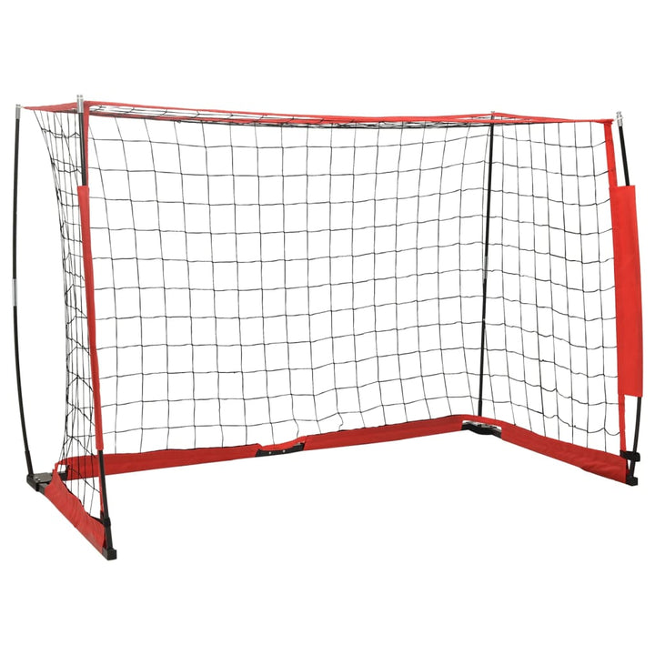 fodboldmål 184x91x124,5 cm stål