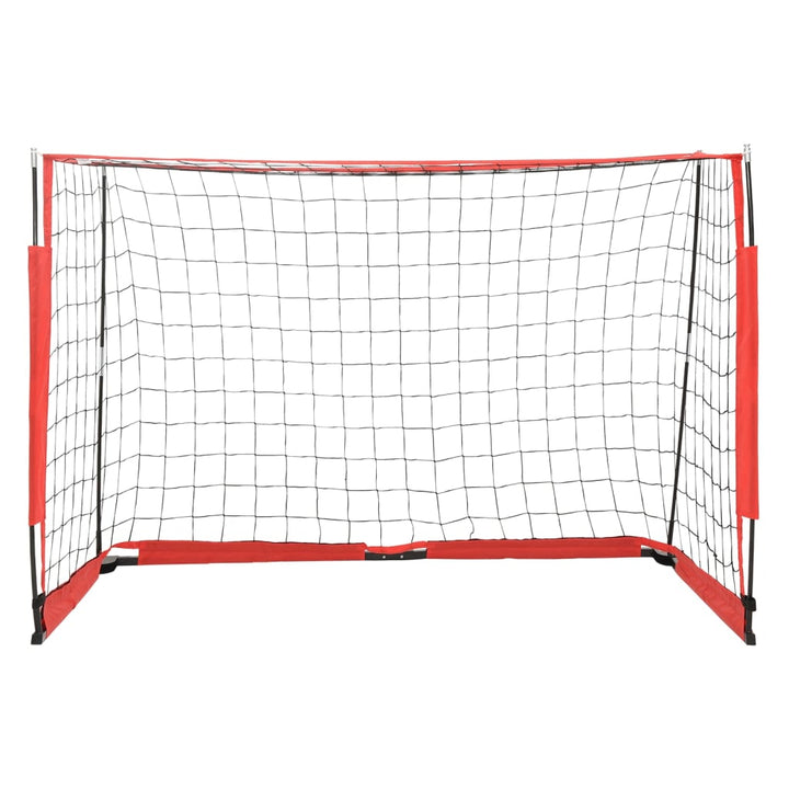 fodboldmål 184x91x124,5 cm stål