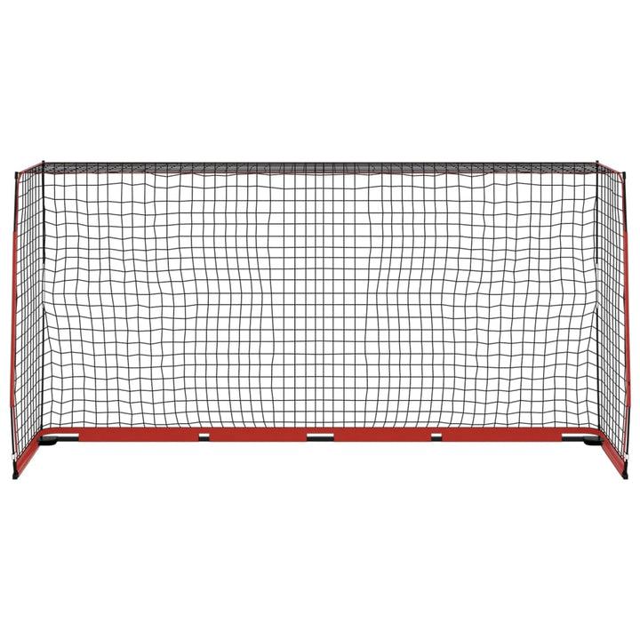 fodboldmål 366,5x91x183 cm stål