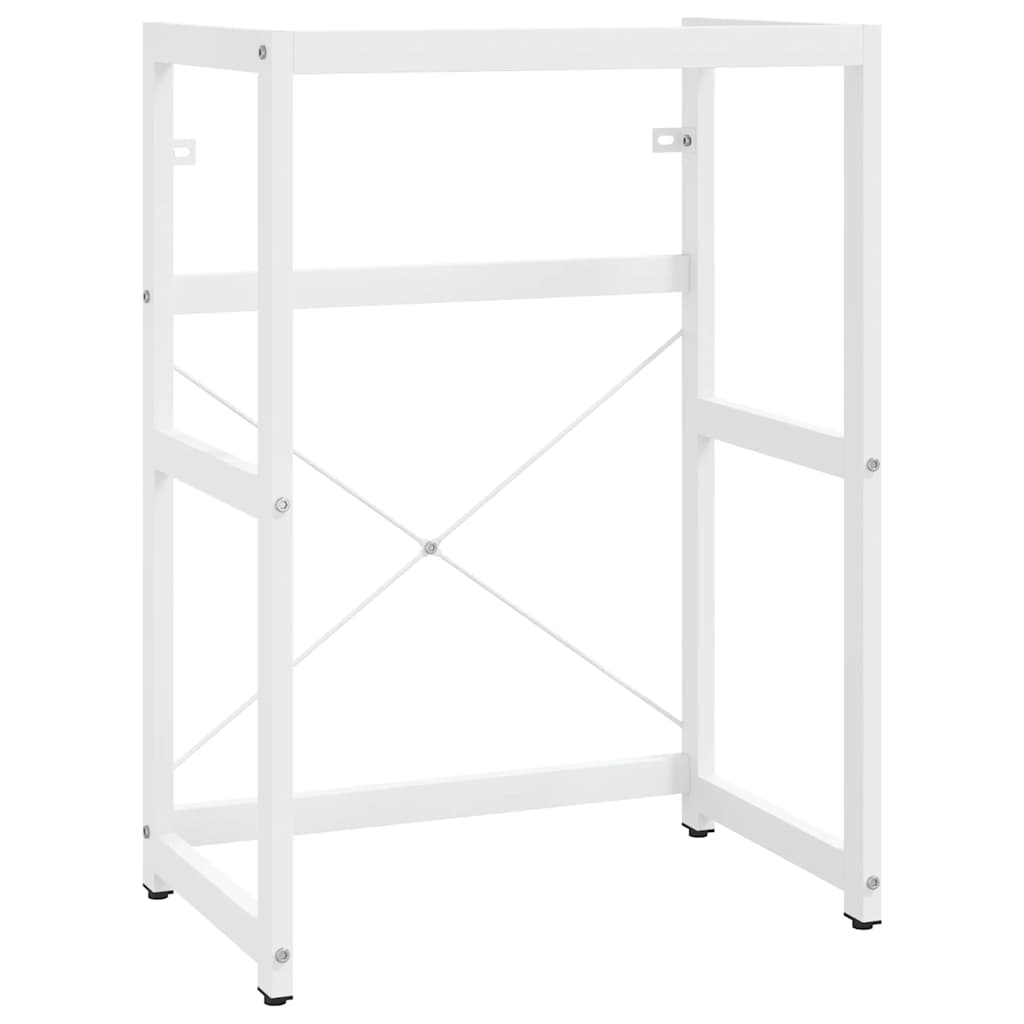 badeværelsesmøbel til håndvask 59x38x83 cm jern hvid