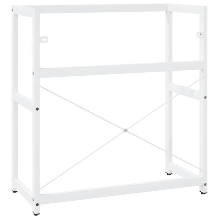 badeværelsesmøbel til håndvask 79x38x83 cm jern hvid