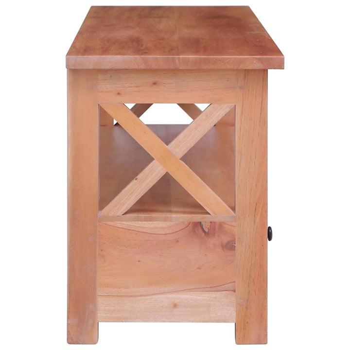 tv-skab 115x30x40 cm massivt mahognitræ
